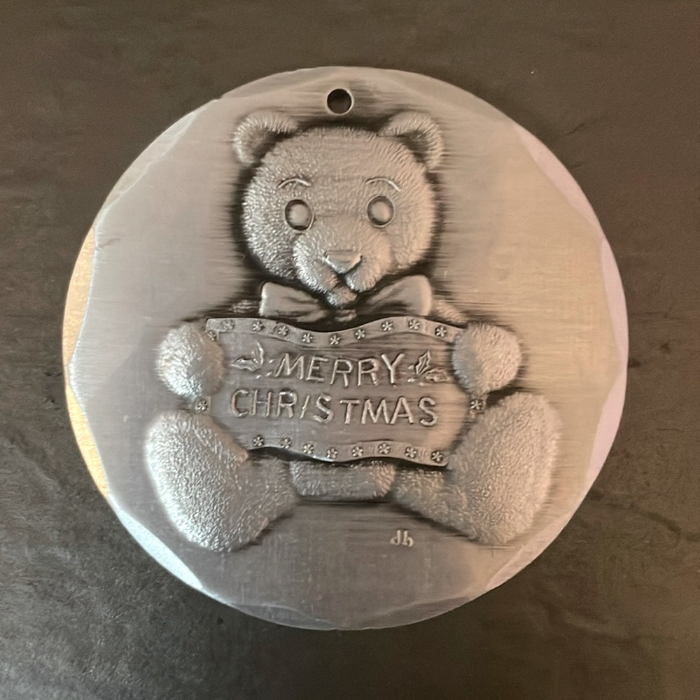 Wendell August Forge Christmas Ornament 1986